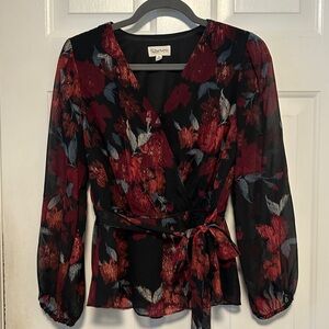 JCPenney 52seven peplum blouse